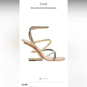 * AUTHENTIC* FENDI SANDALS